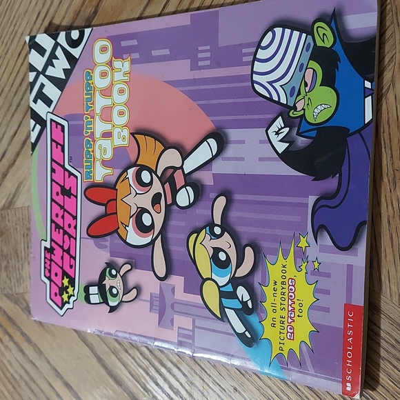 The Powerpuff Girls Ruff'n'Tuff Tattoo Book - Picture 12 of 12